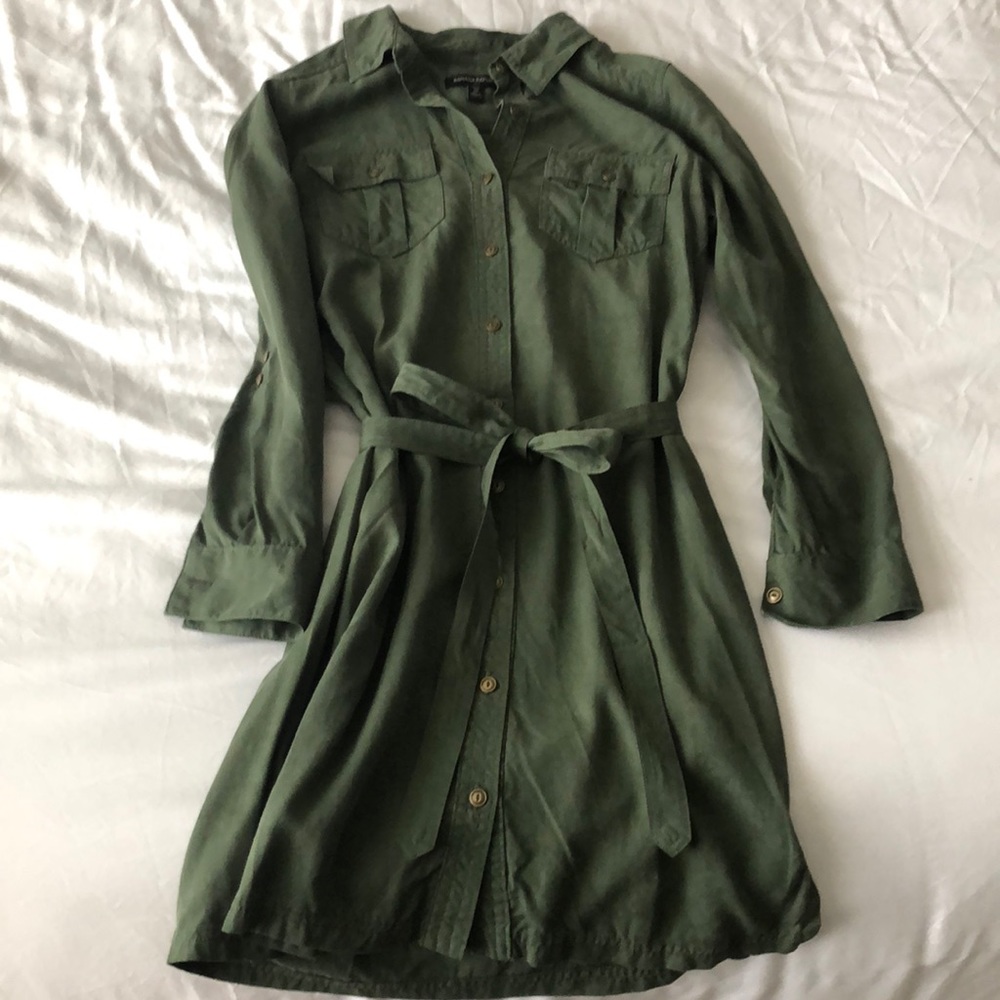 Green Casual Dress